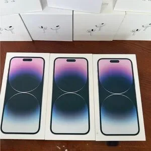 Empty Apple Product Boxes