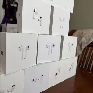 Empty Apple Product Boxes