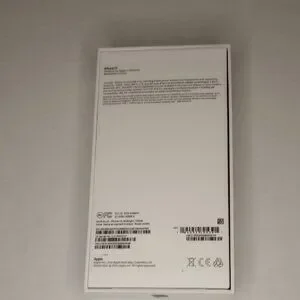 Empty Box Apple IPhone In Blue
