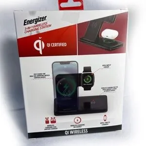 Energizer 3-in-1 Qi Wireless Charging Station