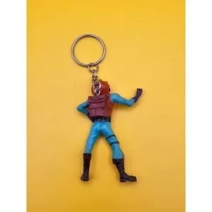 Epic Games Fortnite Keychain Tomatohead Figure Mascot Phone Strap / Keychain