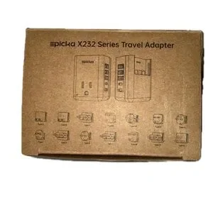 Epicka X232 Series Universal Travel Adapter 14 Plug USB-C USB-A AC