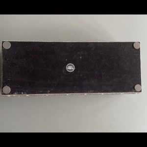 EUC Decorative Silver Bead Keepsake Box