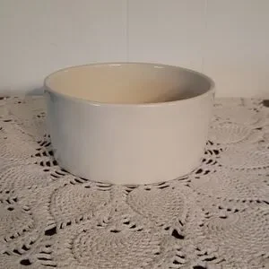 EUC Rae Dunn Pet Bowl / Pet Dish - "NAUGHTY"