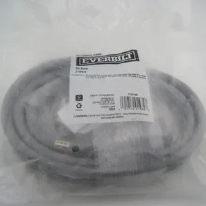 Everbilt 4 ft. 6/8 3-Wire Electric Range Plug Gray 61241HD 50 Amp