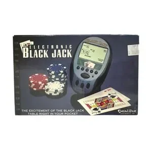 Excalibur Electronic Blackjack New In The Box Handheld Game