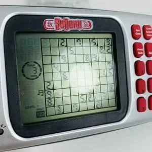 Excalibur Electronic Sudoku Handheld Game Model 452-2 With Instructions Book