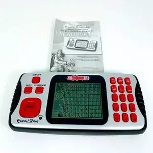 Excalibur Electronic Sudoku Handheld Game Model 452-2 With Instructions Book
