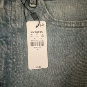 Express Jean Mini Skirt