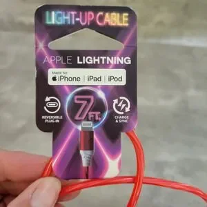 Extra Long Charging Charger Cable USB Cord For IPhone Smart Accessories Light Up