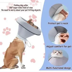 Extra Soft Flexible Dog Cone Collars Size XL