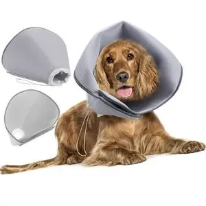 Extra soft flexible dog cone collars Size XL