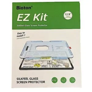 EZ Kit Glass Screen Protector Compatible with iPad Pro 12.9” 3rd 4th 5th 6th