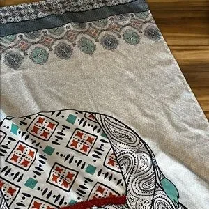 Fabric Shower Curtain Elephant