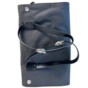 Facebook Black Satchel Travel Organizer Unisex New