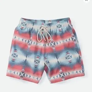 Faherty Southwestern Beacon Trunk Colorado Jewel Swim Short S Kids Board Shorts