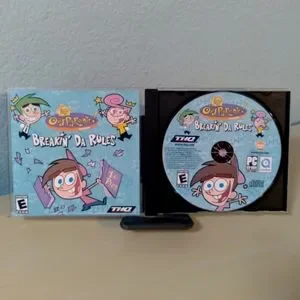 Fairly Odd Parents: Breakin' Da Rules PC CD-ROM Game-Nickelodeon-THQ-Rated E