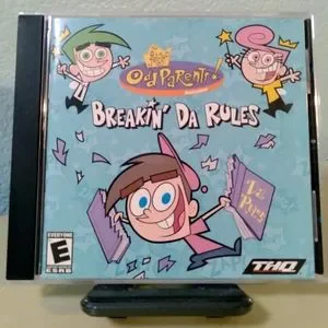 Fairly Odd Parents: Breakin' Da Rules PC CD-ROM game-Nickelodeon-THQ-Rated E
