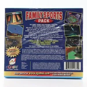 Family Sports Pack (PC CD-Rom Video Game 2001 Egames) SEALED NEW Golf Racing