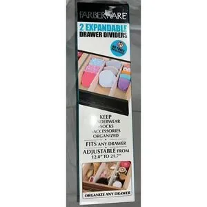 Farberware 2 Pk Expandable Drawer Dividers