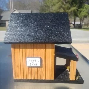 Farm House Custom Made Brand New Bird House Amazing Detail & Color‎ 11' By 11'