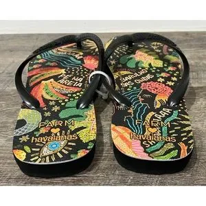 Farm Rio X Havaianas Tropical Dia De Sol Sandals