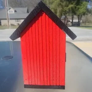Farmers Market Custom Made New Bird House Amazing Detail & Color 11' By 11'