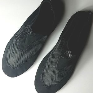 Fashion Beach shoes Men's black bch shoes size L