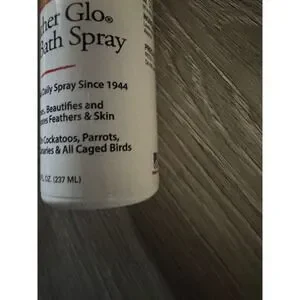 Feather Glo Bird Bath Spray 8-Ounce By Miracle Care New Discontinued