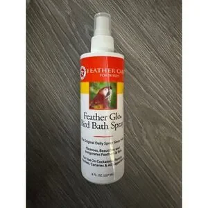 Feather Glo Bird Bath Spray 8-Ounce by Miracle care New Discontinued