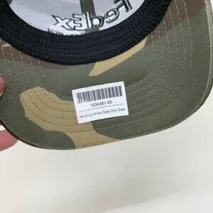 FedEx Ground Military Chino Green Adjustable Snapback Hat Cap