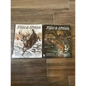 Field & Stream 2 Special Editions Vol 129 No 1 & 2 Eric Church Fish Deer Collect