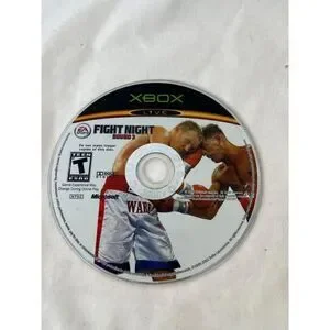 Fight Night Round 3 Xbox Disc Only Tested & Works Very Clean Disc OG Xbox