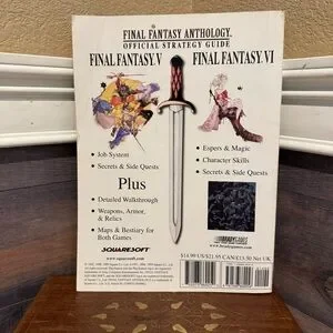 Final Fantasy Anthology Official Strategy Guide (Brady Games) & Final Fantasy XV