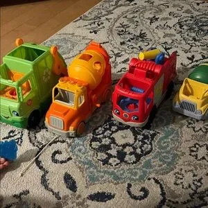 Fisher-Price Bright Toy Vehicle 4 Pack