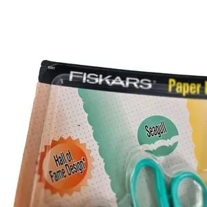 Fiskars Paper Edgers 5 Scissors Pattern Scrapbook Paper Craft Value Pack New