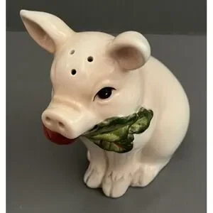 Fitz & Floyd Classics French Market Pink Pig Salt Pepper Shaker REPLACEMENT Cute