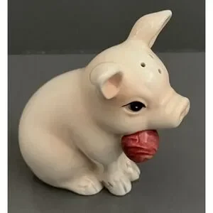 Fitz & Floyd Classics French Market Pink Pig Salt Pepper Shaker REPLACEMENT Cute
