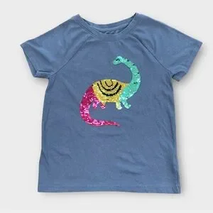 Flip Sequin Dinosaur Tee Cat & Jack 7/8