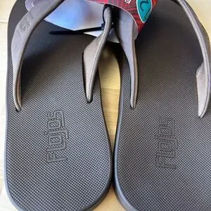 FLOJOS RYAN BROWN FLIP FLOPS Sz 12