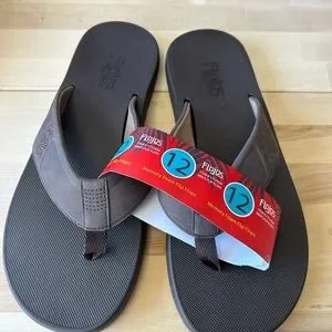 FLOJOS RYAN BROWN‎ FLIP FLOPS Sz 12