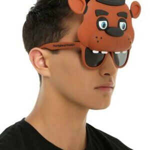 FNAF Freddy Fazbear Halloween Costume Mask Sunglasses Five Nights At Freddys New