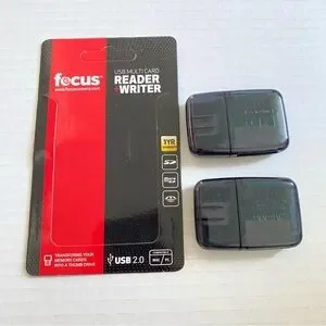 Focus USB Multi Card Reader + Writer - Set of 2