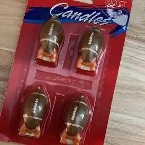 Football Birthday Candles