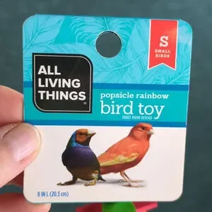 For Kitty Rescue Set Of Two Small Bird Toys