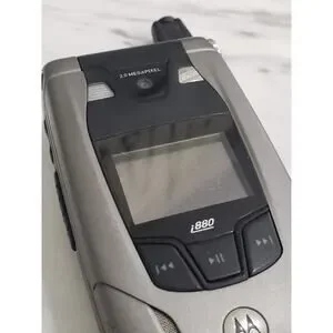 FOR PARTS Rare Vintage Motorola I880 Nextel Phone Direct Talk Radio UNTESTED