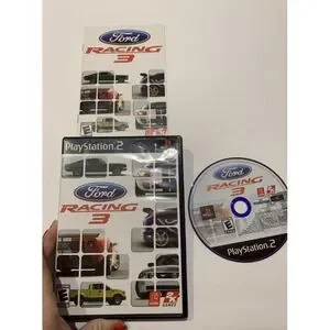 Ford Racing 3 PS2 PlayStation 2 Video Game Complete CIB BAL-C