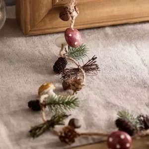 Forest Mushroom Garden Garland