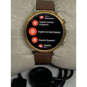 Fossil Gen 4 Authentic Digital Dial Smart Watch Custom Band FTW6016 ZA19