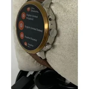 Fossil Gen 4 Authentic Digital Dial Smart Watch Custom Band FTW6016 ZA19